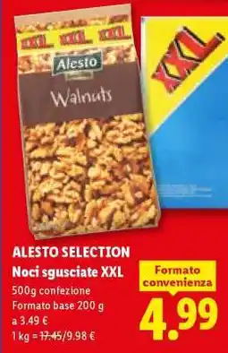 Lidl Alesto Selection Noci sgusciate XXL offerta