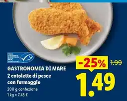 Lidl GASTRONOMIA DI MARE offerta