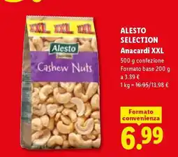 Lidl ALESTO SELECTION Anacardi XXL offerta