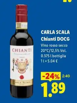 Lidl Carla Scala Chianti DOCG offerta