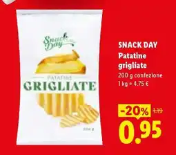 Lidl Snack Day Patatine grigliate offerta