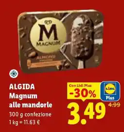 Lidl ALGIDA Magnum alle mandorle offerta