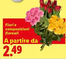 Lidl Fiori e composizioni floreali offerta