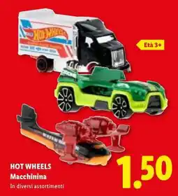 Lidl Hot Wheels Macchinina offerta