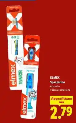 Lidl ELMEX Spazzolino offerta