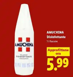 Lidl AMUCHINA Disinfettante offerta