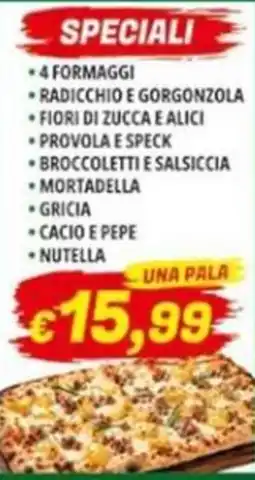 Idromarket Pizza speciali offerta