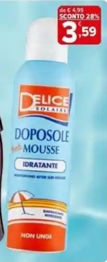 Iperal Delice doposole mousse idratante offerta