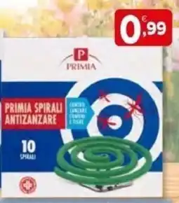 Iperal Primia spirali antizanzare offerta