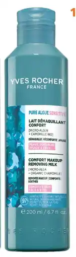 Yves Rocher Yves Rocher Latte Detergente Comfort offerta