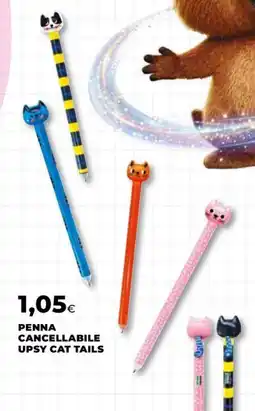 Unicoop Penna cancellabile upsy cat tails offerta