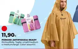 Unicoop Poncho antipioggia ready offerta