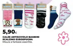 Unicoop Calze antiscivolo bambini scalzino eurospugna offerta