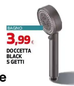 Ipercoop Doccetta black 5 getti offerta