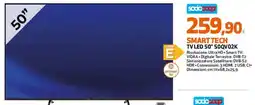 Ipercoop Smart Tech TV LED 50" 50QV02K offerta