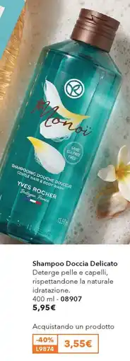 Yves Rocher Yves Rocher Shampoo Doccia Delicato offerta