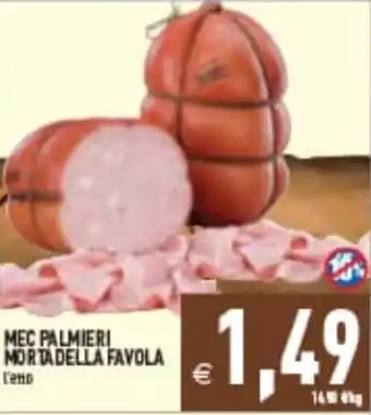 Supermercati Agorà Mec palmieri mortadella favola offerta