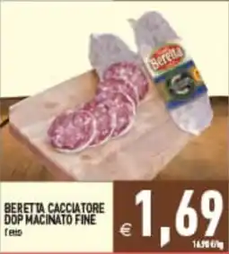 Supermercati Agorà Beretta cacciatore dop macinato fine offerta