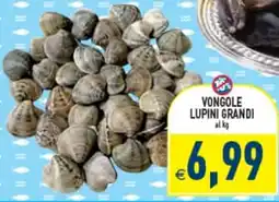Supermercati Agorà Vongole lupini grandi offerta