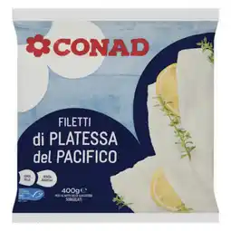 Spazio Conad FILETTI DI PLATESSA DEL PACIFICO offerta