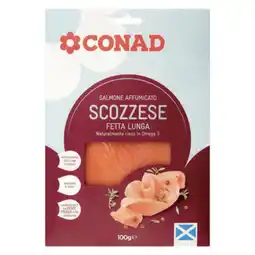 Spazio Conad SALMONE AFFUMICATO SCOZZESE CONAD offerta