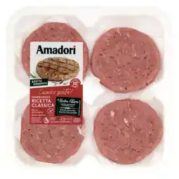 Spazio Conad HAMBURGER RICETTA CLASSICA AMADORI offerta