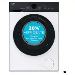 Spazio Conad LAVATRICE A CARICA FRONTALE AQUA80013WK-J AKAI offerta