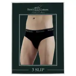 Spazio Conad SET 3 SLIP UOMO HENRY COTTON'S offerta
