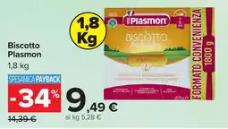 Carrefour Biscotto Plasmon offerta