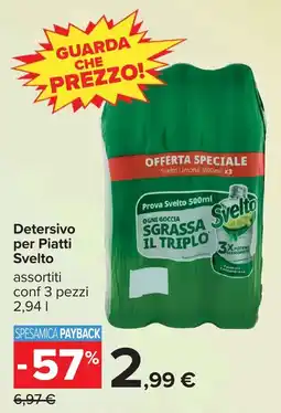 Carrefour Detersivo per Piatti Svelto offerta
