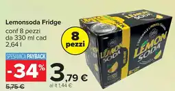Carrefour Lemonsoda Fridge offerta