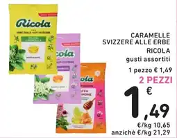 Spazio Conad Caramelle svizzere alle erbe Ricola offerta