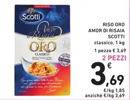 Spazio Conad Riso oro amor di risaia Scotti classico offerta