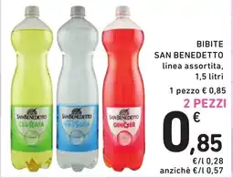 Spazio Conad Bibite San Benedetto linea assortita offerta