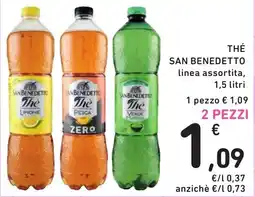 Spazio Conad Thé San Benedetto linea assortita offerta