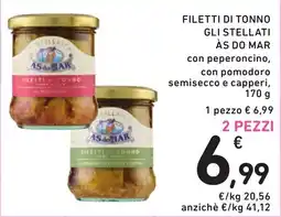 Spazio Conad Filetti di tonno gli stellati às do mar offerta