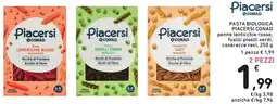 Spazio Conad Pasta biologica Piacersi Conad offerta