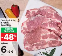 Carrefour Coppa di Suino Senz'Osso offerta