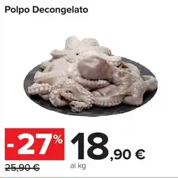Carrefour Polpo Decongelato offerta