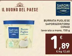 Spazio Conad Burrata Pugliese Saporidintorni offerta