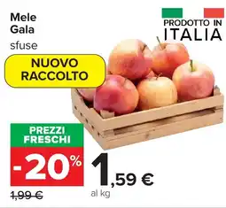 Carrefour Mele Gala sfuse offerta