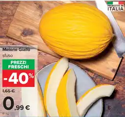 Carrefour Melone Giallo sfuso offerta