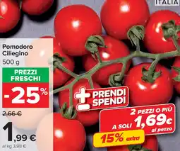 Carrefour Pomodoro Ciliegino offerta