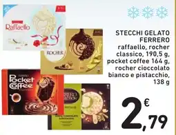 Spazio Conad Stecchi gelato Ferrero offerta