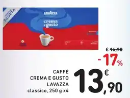 Spazio Conad Caffè crema e gusto Lavazza classico offerta