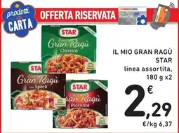 Spazio Conad Il mio gran ragù star offerta
