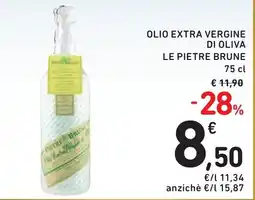 Spazio Conad Olio extra vergine di oliva Le Pietre Brune offerta
