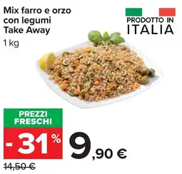 Carrefour Mix farro e orzo con legumi offerta