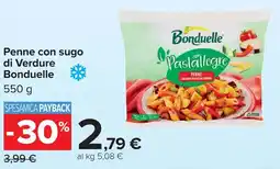 Carrefour Penne con sugo di Verdure Bonduelle offerta