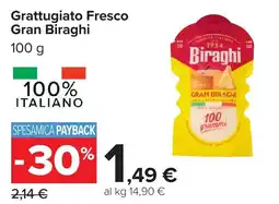 Carrefour Grattugiato Fresco Gran Biraghi offerta